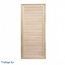 Дверь для бани глухая осина без петель 170х70