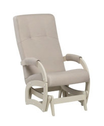 Кресло-маятник Leset Хельга слоновая кость Savana Plus Ivory на Vishop.by 